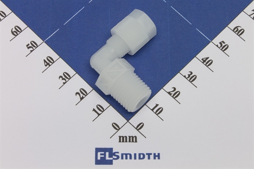 Elbow, 6mm-1/4", PVDF