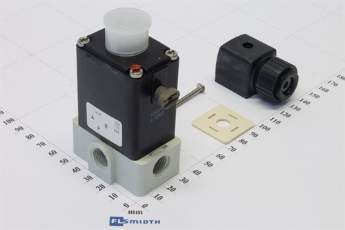 Valve, solenoid, 3/2, 24VDC