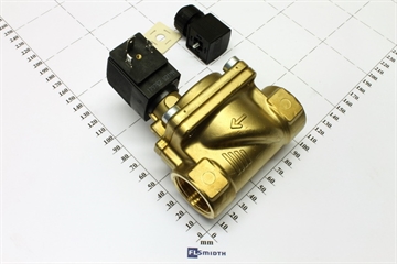 Valve, 2/2,1" Brass NC 24VDC