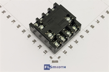 Socket,11 pole, E5CN,terminals