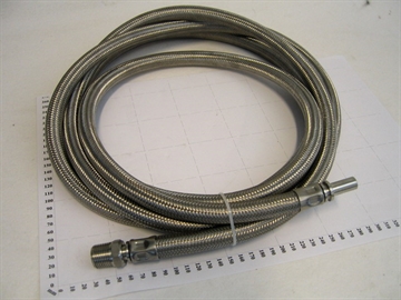 Hose, SS braid, EPDM, 4m ½"