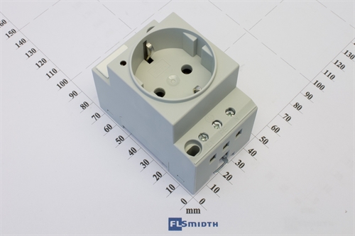 Plug for din mount 230V