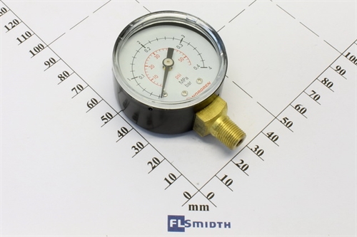 Manometer, R1/8", 0-4 bar