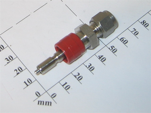 Quickconnect body, male, 6mm