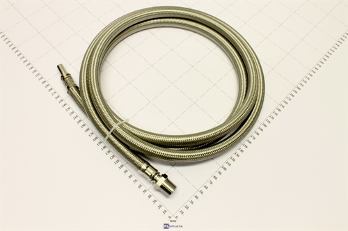 Hose, SS braid,EPDM;3,7m ½"-12