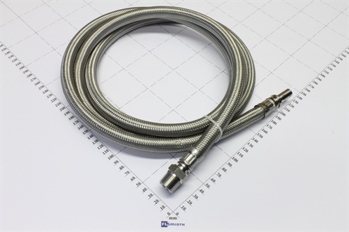 Hose, SS braid,EPDM;2,3m ½"-12