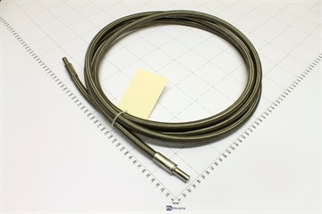 Hose, SS braid, PTFE,3,3m Ø3/8